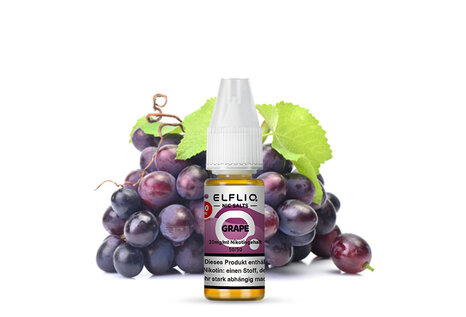 Elfliq by Elfbar Grape Liquid von Elfliq by Elfbar - Fertig Liquid für die elektrische Zigarette