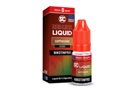 SC Nic-Salt Liquids Red Line Cappuccino Liquid von SC - Fertig Liquid für die elektrische Zigarette