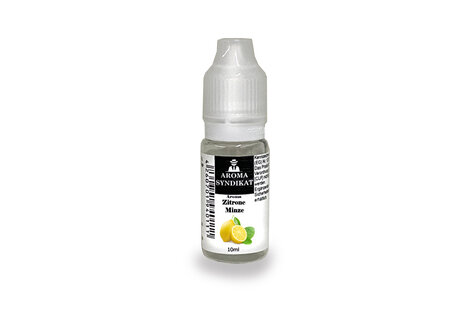 Aroma Syndikat Zitrone Minze 10 ml Aroma von Aroma Syndikat - Aroma zum Liquid Mischen mit einer Base