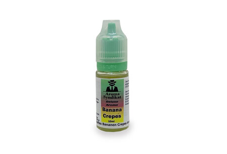 Aroma Syndikat Banana Crepes Deluxe 10 ml Aroma von Aroma Syndikat - Aroma zum Liquid Mischen mit einer Base