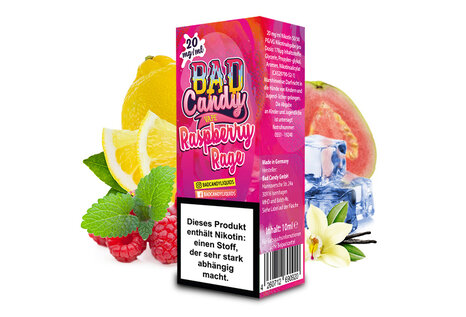 Bad Candy Liquids Raspberry Rage NicSalt Liquid von Bad Candy Liquids - Fertig Liquid für die elektrische Zigarette