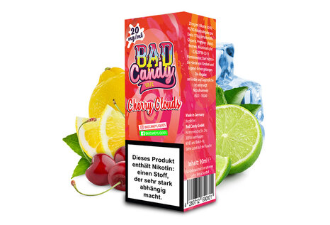 Bad Candy Liquids Cherry Cloud NicSalt Liquid von Bad Candy Liquids - Fertig Liquid für die elektrische Zigarette