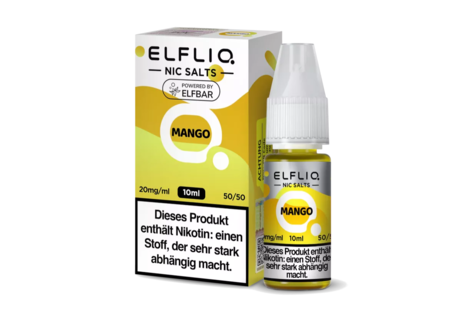 Elfliq by Elfbar Mango Liquid von Elfliq by Elfbar - Fertig Liquid für die elektrische Zigarette