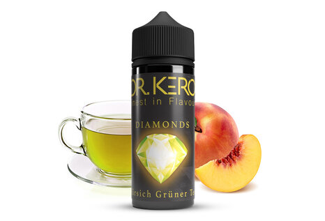 Dr. Kero Diamonds Pfirsich Grüner Tee Aroma von Dr. Kero - Aroma zum Liquid Mischen mit einer Base