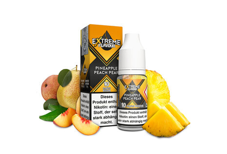 Extreme Flavour Pineapple Peach Pear Hybrid NicSalt Liquid von Extreme Flavour - Fertig Liquid für die elektrische Zigarette