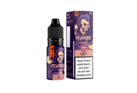Revoltage Purple Peach Hybrid NicSalt Liquid von Revoltage - Fertig Liquid für die elektrische Zigarette