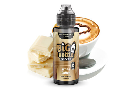 Big Bottle Flavours White Coffe Aroma von Big Bottle Flavours - Aroma zum Liquid Mischen mit einer Base