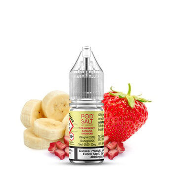 Pod Salt XTRA Strawberry Banana Rhubarb