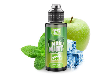 Big Bottle Flavours Mr. Mint Sour Apple Aroma von Big Bottle Flavours - Aroma zum Liquid Mischen mit einer Base