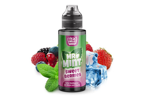 Big Bottle Flavours Mr. Mint Sweet Berries Aroma von Big Bottle Flavours - Aroma zum Liquid Mischen mit einer Base