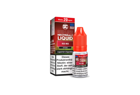 SC Red Line Red Mix Liquid von SC - Fertig Liquid für die elektrische Zigarette
