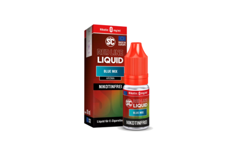 SC Red Line Blue Mix Liquid von SC - Fertig Liquid für die elektrische Zigarette