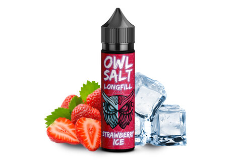OWL Salt  Strawberry Ice Aroma von OWL Salt - Aroma zum Liquid Mischen mit einer Base