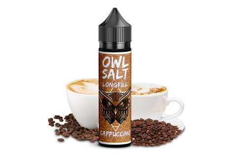 OWL Salt  Cappuccino Aroma von OWL Salt - Aroma zum Liquid Mischen mit einer Base