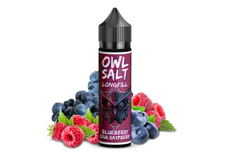 OWL Salt  Blueberry Sour Raspberry Aroma von OWL Salt - Aroma zum Liquid Mischen mit einer Base