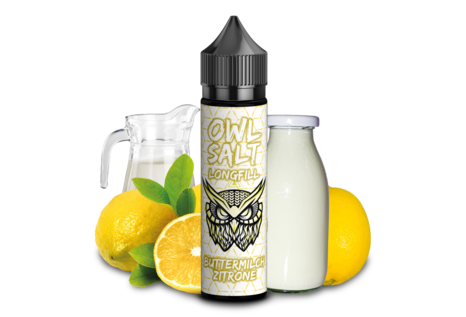 OWL Salt  Buttermilch Zitrone Aroma von OWL Salt - Aroma zum Liquid Mischen mit einer Base