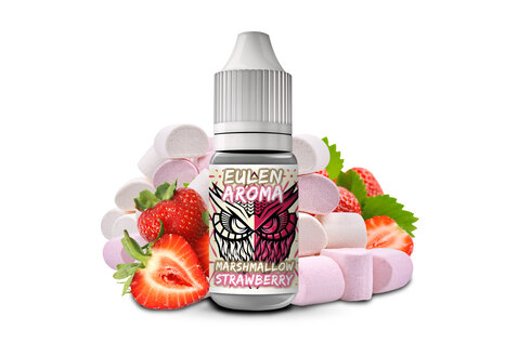 Eulen Aroma Marshmallow Strawberry 10 ml Aroma von Eulen Aroma - Aroma zum Liquid Mischen mit einer Base