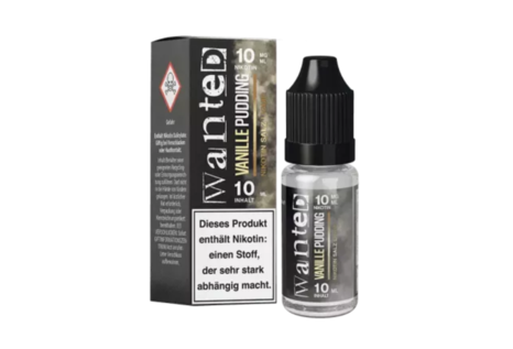 WanteD Vanillepudding Liquid von WanteD - Fertig Liquid für die elektrische Zigarette