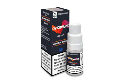 OVERVAPE Orange Berry Liquid von OVERVAPE - Fertig Liquid für die elektrische Zigarette