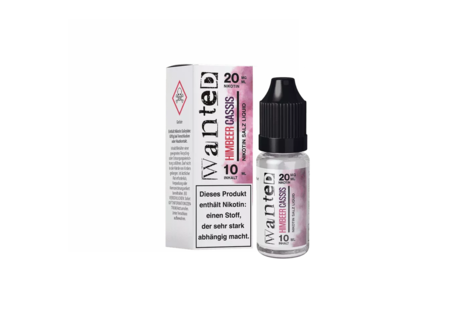 WanteD Himbeer Cassis Liquid von WanteD - Fertig Liquid für die elektrische Zigarette