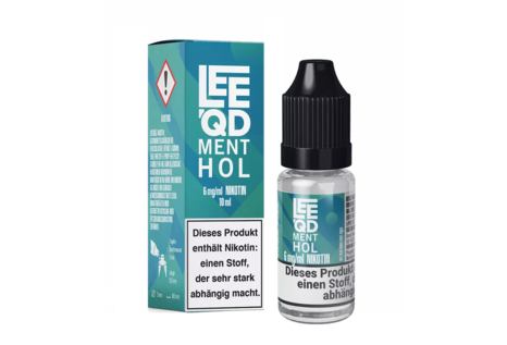 LEEQD Menthol - Fertig Liquid für die elektrische Zigarette