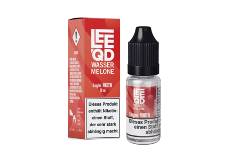 LEEQD Wassermelone - Fertig Liquid für die elektrische Zigarette