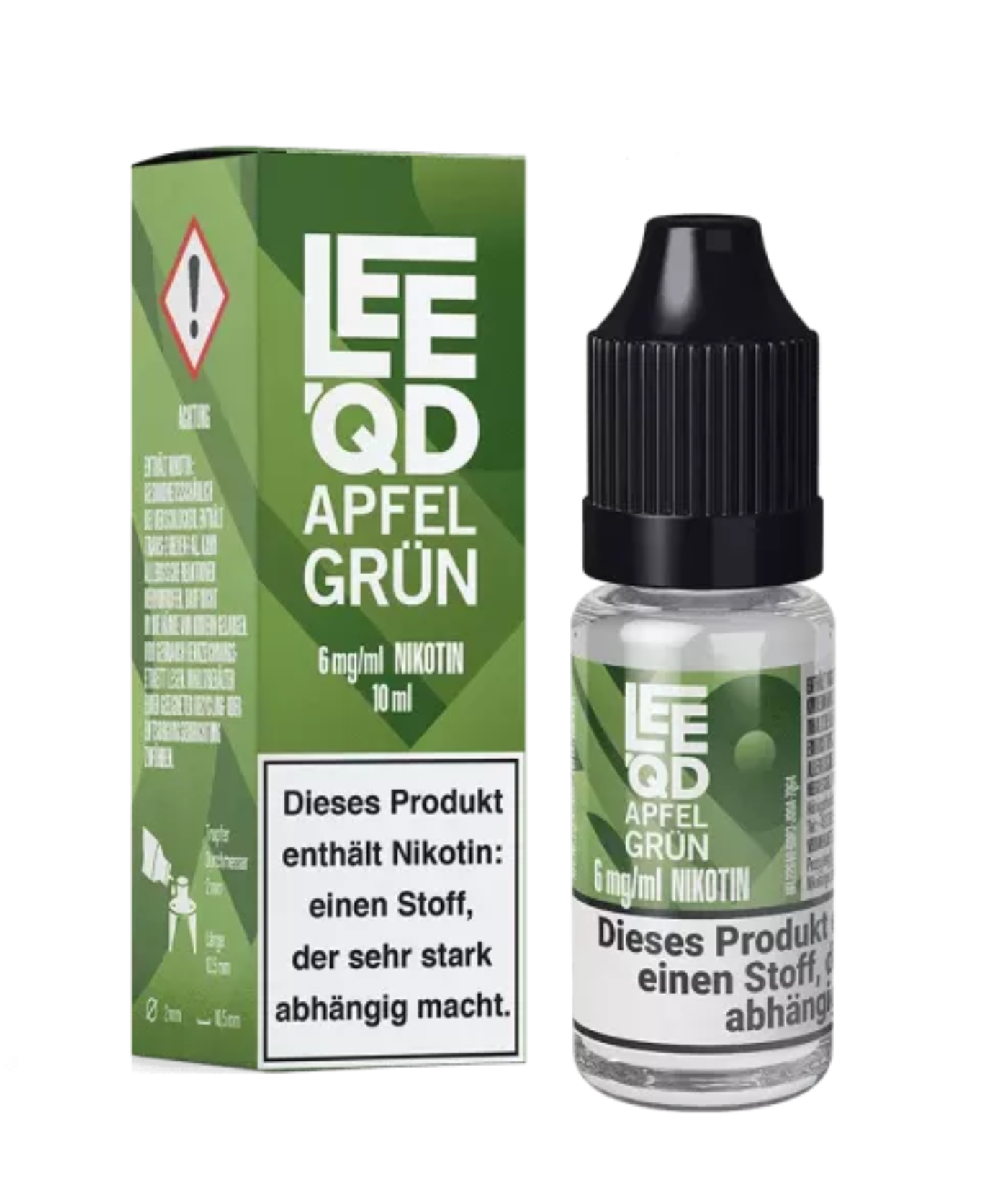 Apfel grn - Fruit Liquid von LEEQD - Dann lieber dampfen