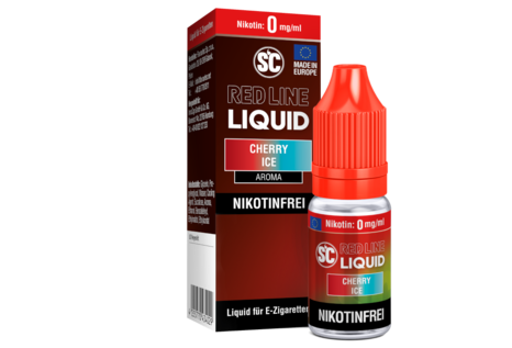SC Nic-Salt Liquids Red Line Cherry Ice Liquid von SC - Fertig Liquid für die elektrische Zigarette