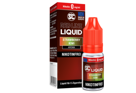 SC Nic-Salt Liquids Red Line Strawberry Kiwi Liquid von SC - Fertig Liquid für die elektrische Zigarette