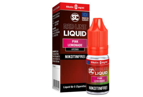 SC Nic-Salt Liquids Red Line Pink Lemonade Liquid von SC - Fertig Liquid für die elektrische Zigarette