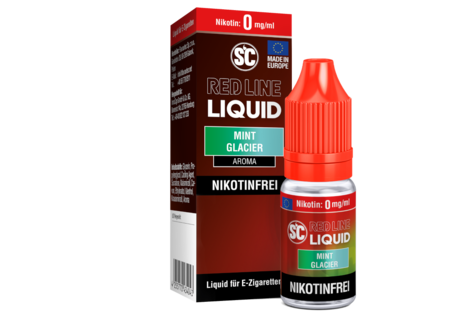 SC Nic-Salt Liquids Red Line Mint Glacier Liquid von SC - Fertig Liquid für die elektrische Zigarette