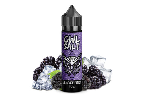OWL Salt  Blackberry Ice Aroma von OWL Salt - Aroma zum Liquid Mischen mit einer Base