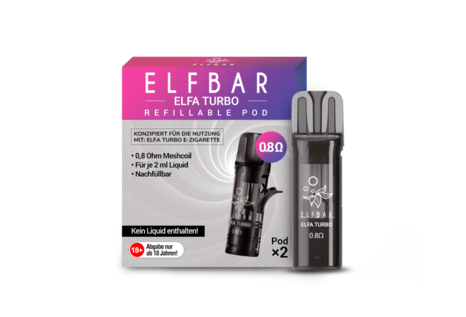 Elfbar Elfa / Elfa Turbo Leer-Pod Clearomizer von Elfbar