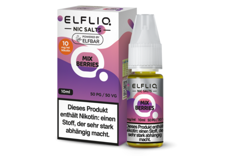Elfliq by Elfbar Mix Berries Liquid von Elfliq by Elfbar - Fertig Liquid für die elektrische Zigarette