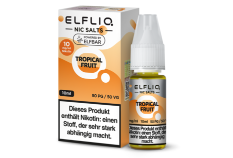 Elfliq by Elfbar Tropical Fruit Liquid von Elfliq by Elfbar - Fertig Liquid für die elektrische Zigarette
