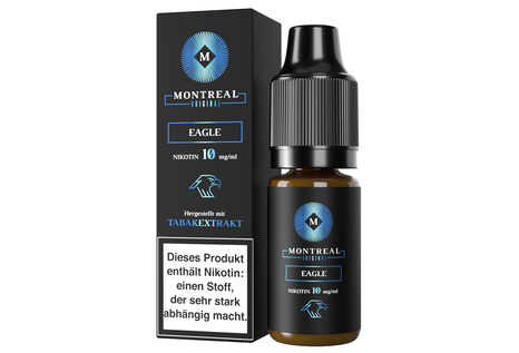 Montreal Original Eagle Nic - Fertig Liquid für die elektrische Zigarette