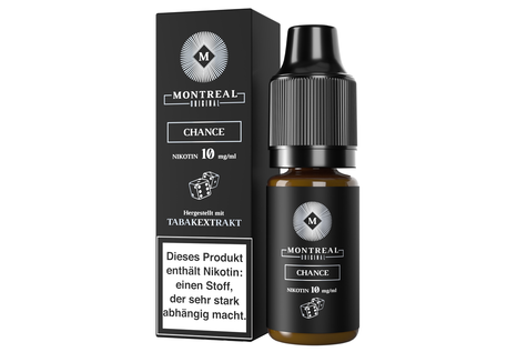 Montreal Original Chance Nic - Fertig Liquid für die elektrische Zigarette