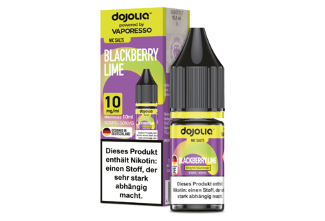 Vaporesso Blackbeery Lime Liquid von dojoliq by Vaporesso - Fertig Liquid für die elektrische Zigarette