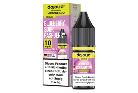 Vaporesso Blueberry Sour Raspberry Liquid von dojoliq Vaporesso - Fertig Liquid für die elektrische Zigarette