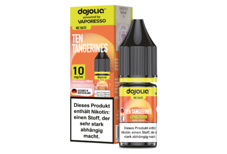 Vaporesso Ten Tangerines Liquid von dojoliq by Vaporesso - Fertig Liquid für die elektrische Zigarette