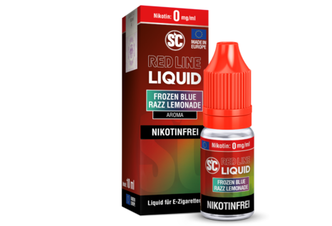 SC Nic-Salt Liquids Red Line Frozen Blue Razz Lemonade Liquid von SC - Fertig Liquid für die elektrische Zigarette