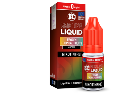 SC Nic-Salt Liquids Red Line Frozen Tropical Fruits Liquid von SC - Fertig Liquid für die elektrische Zigarette