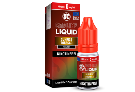 SC Nic-Salt Liquids Red Line Sunrise Tobacco Liquid von SC - Fertig Liquid für die elektrische Zigarette