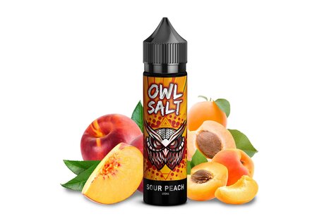 OWL Salt  Sour Peach Aroma von OWL Salt - Aroma zum Liquid Mischen mit einer Base