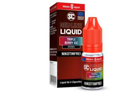 SC Nic-Salt Liquids Red Line Triple Berry Ice Liquid von SC - Fertig Liquid für die elektrische Zigarette