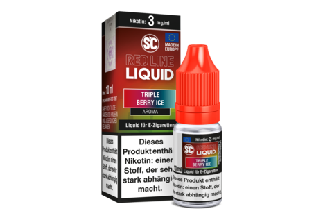 SC Red Line Triple Berry Ice Freebase Liquid von SC - Fertig Liquid für die elektrische Zigarette