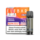 Elfbar Cola & Orange Elfa CP Pod(2 Pods mit 2ml Liquid)
