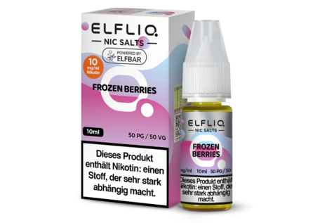 Elfliq by Elfbar Frozen Berries Liquid von Elfliq by Elfbar - Fertig Liquid für die elektrische Zigarette