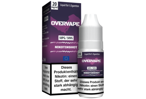 OVERVAPE Nikotin Shot 50/50 VPG - 10 ml - 20 mg/ml Nikotin Base von OVERVAPE