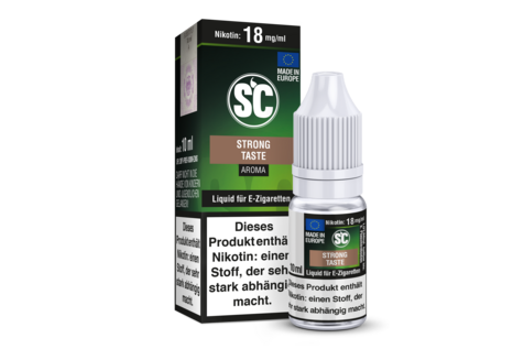 SC Strong Taste Liquid von SC - Fertig Liquid für die elektrische Zigarette